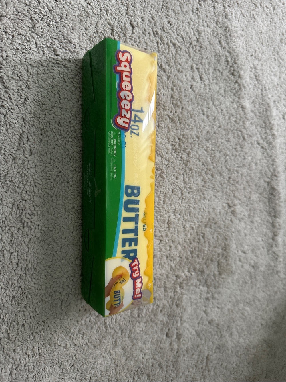 Squeeze Yellow & Green Squeezy Snack Tube